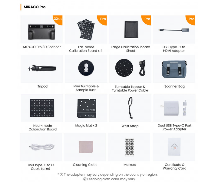 Escáner fotográfico 3D Revopoint Miraco