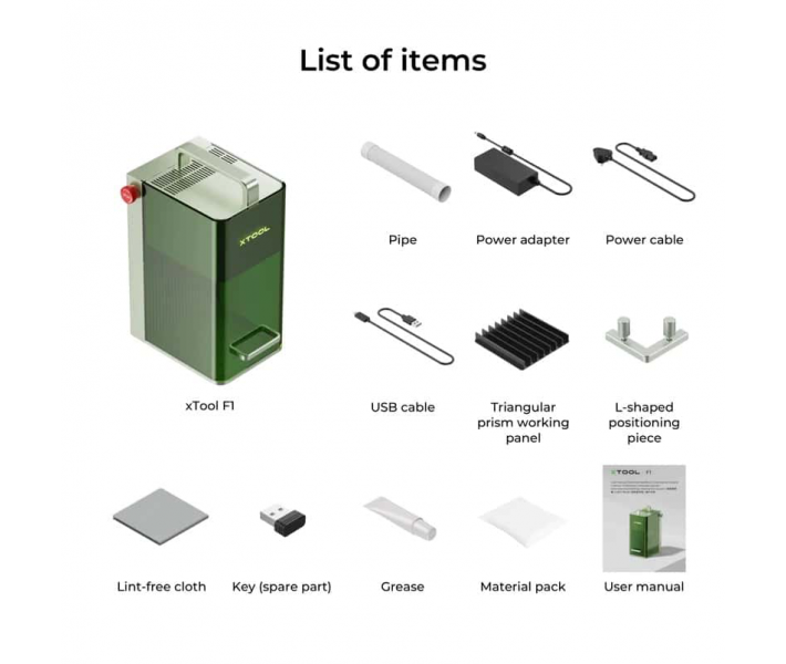 Grabador láser portátil xTool F1