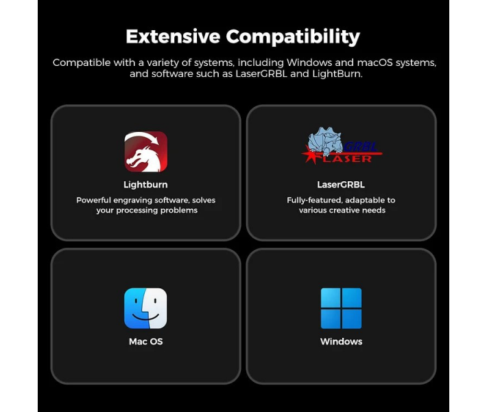 Creality Falcon2 Pro 22W Grabador-cortador láser