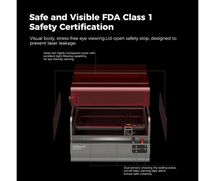 Creality Falcon2 Pro 22W Grabador-cortador láser