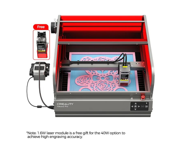 Grabador-cortador láser Creality Falcon2 Pro 40W