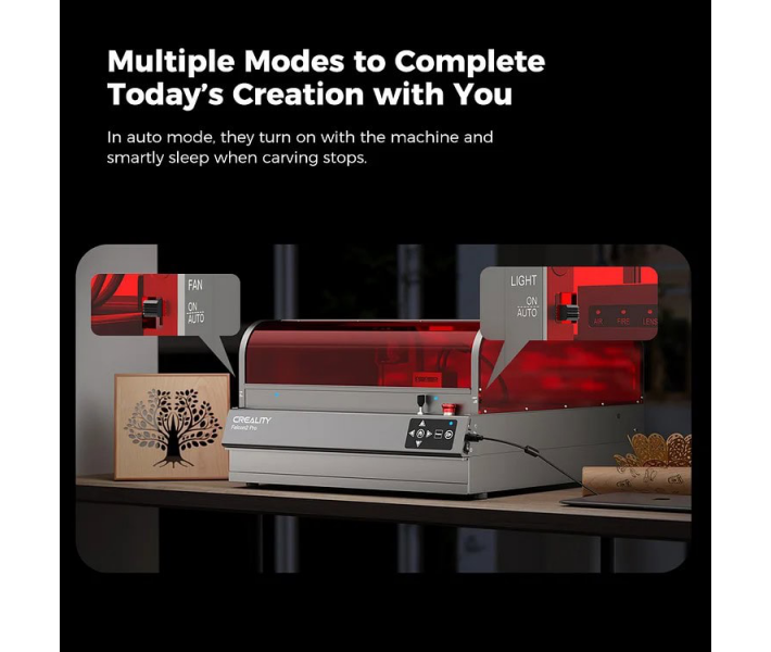 Grabador-cortador láser Creality Falcon2 Pro 40W