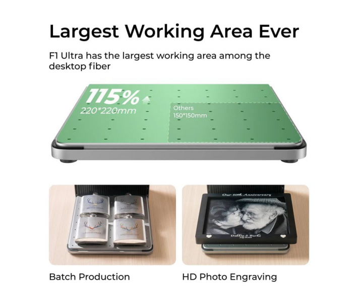 Grabador-cortador láser xTool F1 Ultra