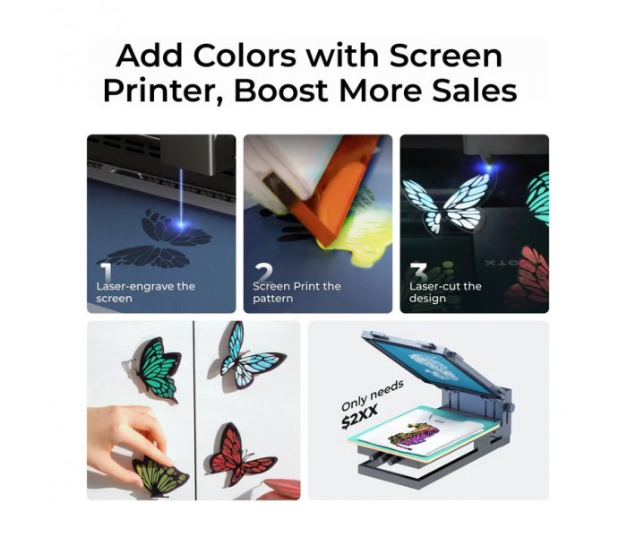 xTool P2S: grabador-cortador láser CO2 de mesa