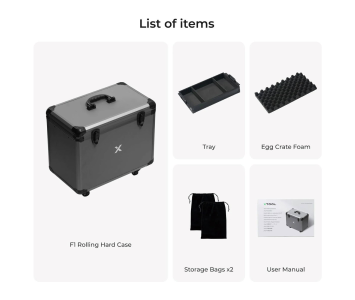 Funda rígida para el grabador xTool F1