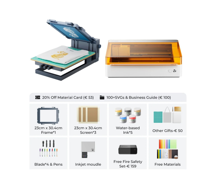 Impresora serigráfica xTool