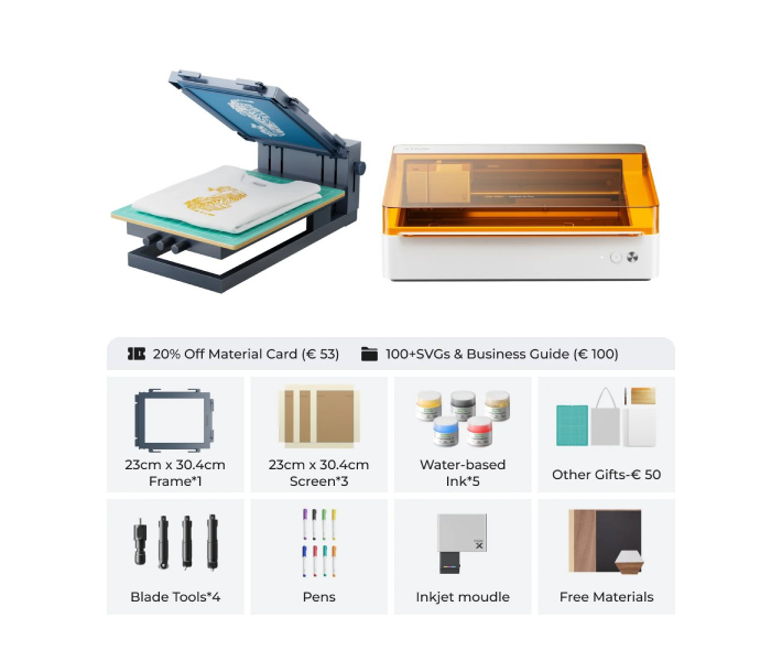 Impresora serigráfica xTool