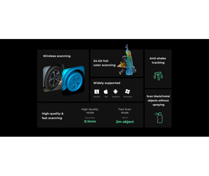 Escáner 3D Creality CR-Scan Ferret Pro