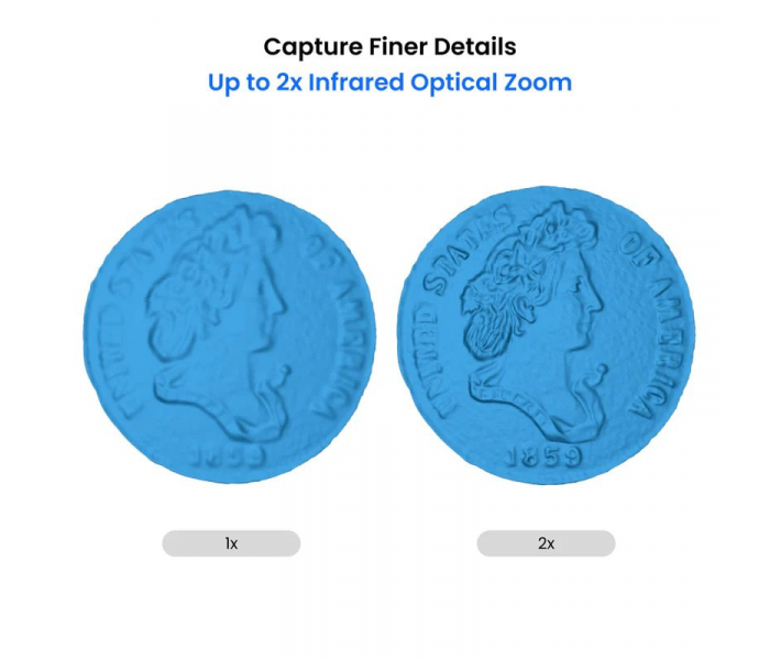 Escáner 3D Revopoint Miraco Plus con fotogrametría