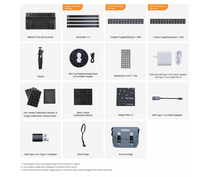 Escáner 3D Revopoint Miraco Plus con fotogrametría