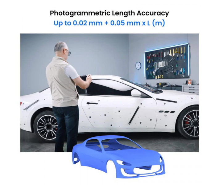 Escáner 3D Revopoint Miraco Plus con fotogrametría