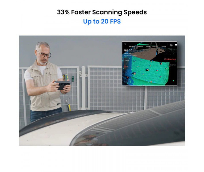 Escáner 3D Revopoint Miraco Plus con fotogrametría