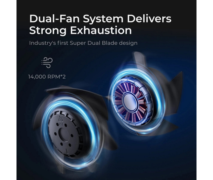 xTool SafetyPro™ IF2 V1.1 Hyper Flow ventilador de conducto de alto rendimiento