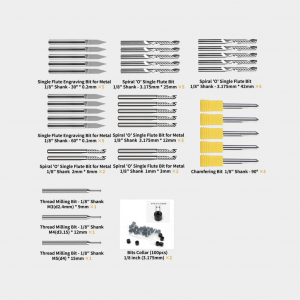 Juego de fresas Carvera