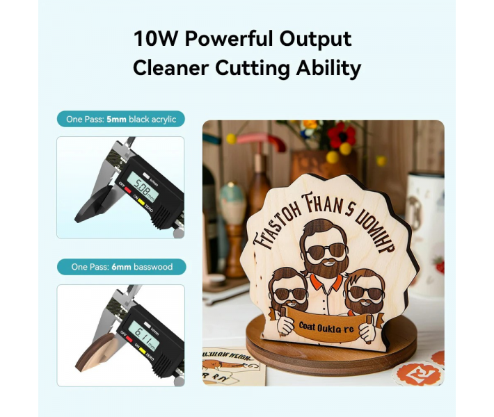 Creality CR-Laser Falcon 10W Máquina de Grabado Láser