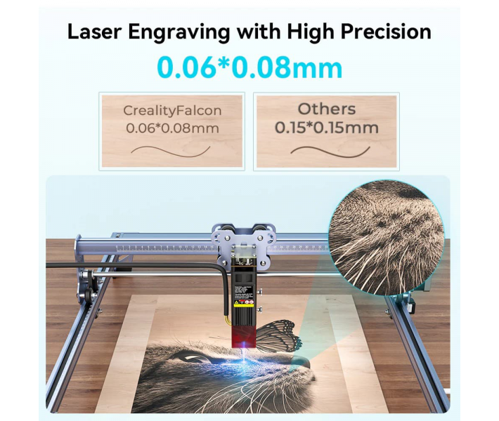 Creality CR-Laser Falcon 10W Máquina de Grabado Láser