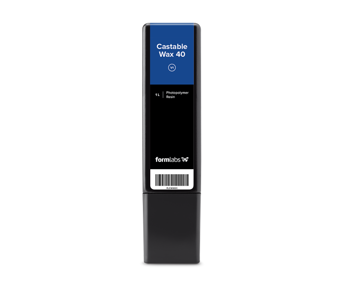 Cartucho de resina Formlabs Castable Wax 40 para Form 3, 1 L