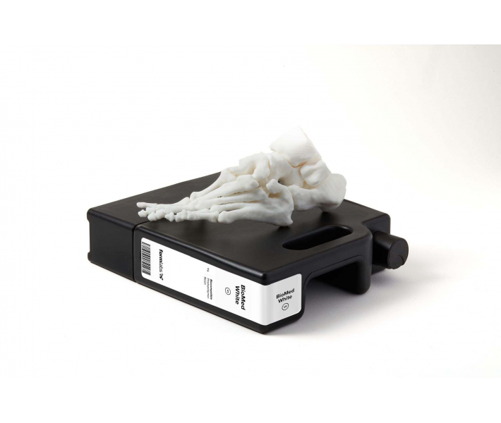 Cartucho de resina blanca Formlabs BioMed para Form 3, 1 L