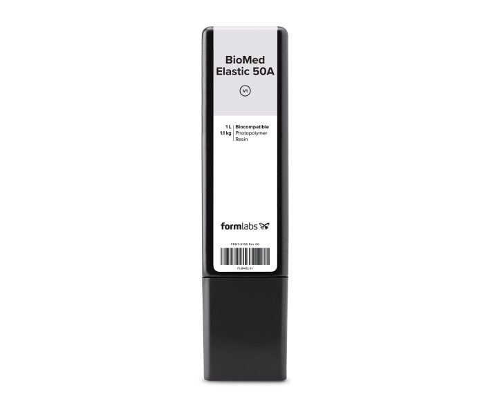 Cartucho de resina Formlabs BioMed Elastic 50A para Form 3, 1 L
