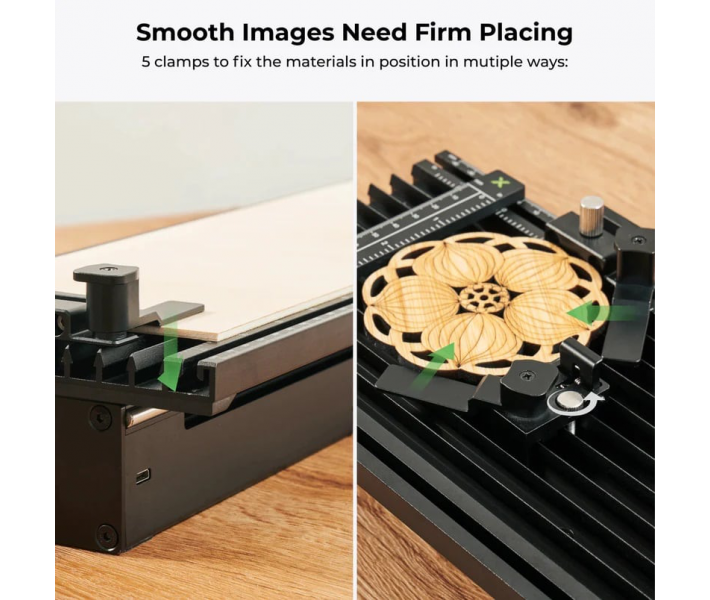 Extensión deslizante para el grabador-cortador xTool F1