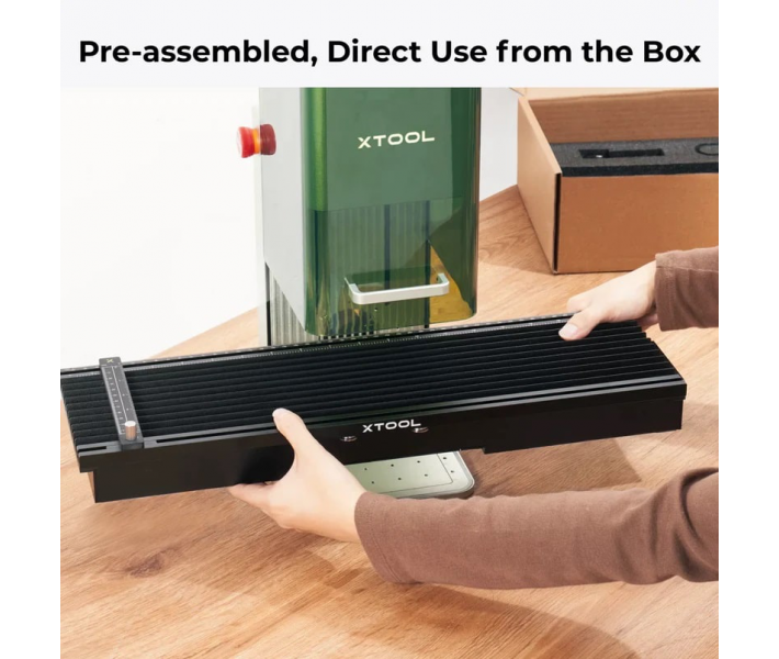 Extensión deslizante para el grabador-cortador xTool F1