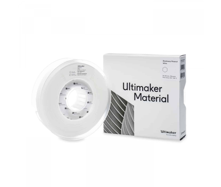 UltiMaker Breakaway Filamento de Soporte 2,85 mm 0,75 kg