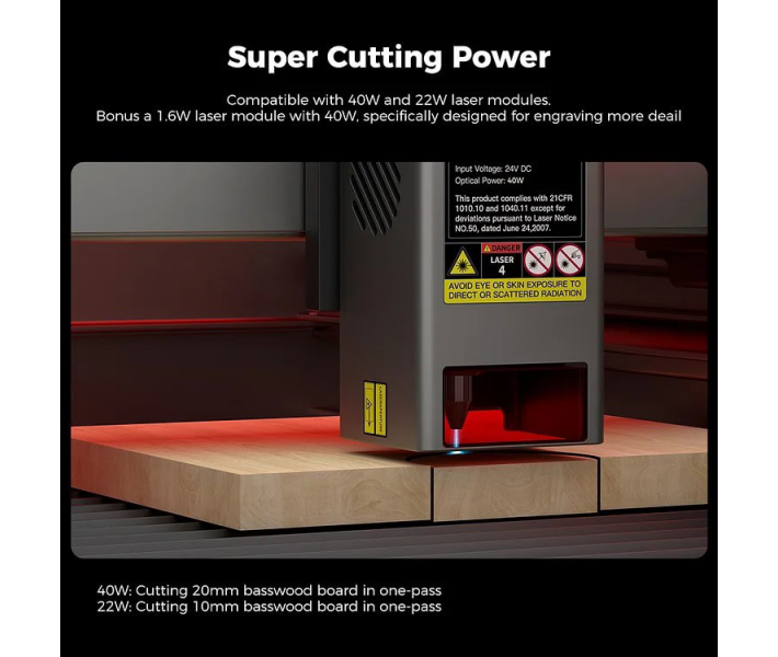 Creality Falcon2 Pro 22W Grabador-cortador láser