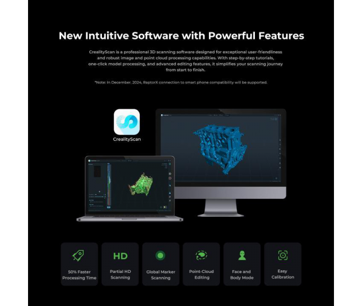 Escáner 3D Creality RaptorX