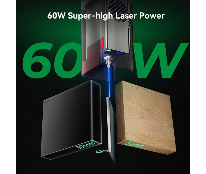 Creality Falcon2 Pro 60W Grabador-cortador láser