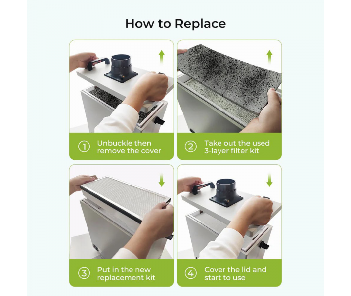 Creality Falcon Smoke Purifier - Purificador de humo