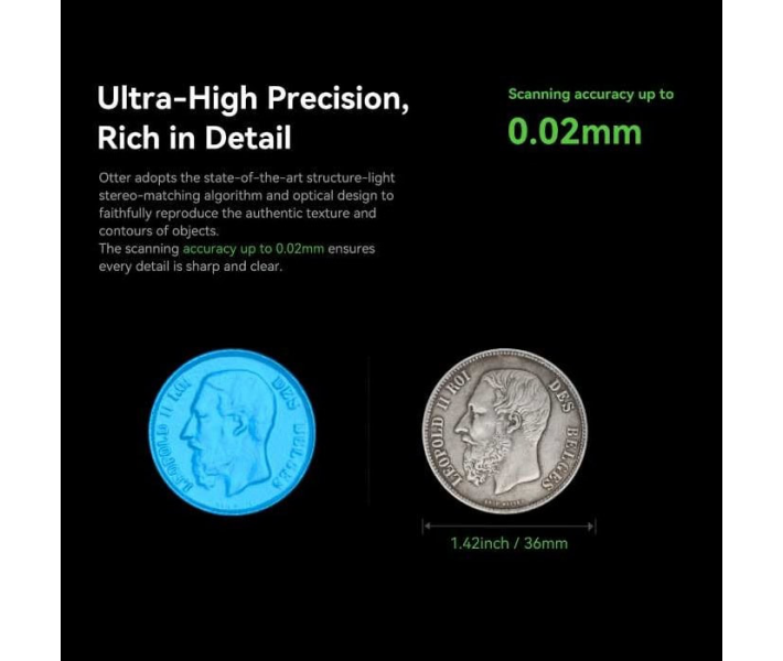 Escáner 3D Creality CR-Scan Otter