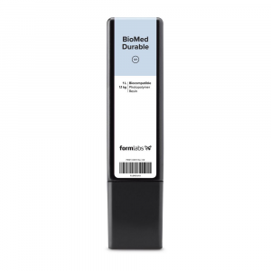 Cartucho de resina duradera Formlabs BioMed para Form 3, 1 L
