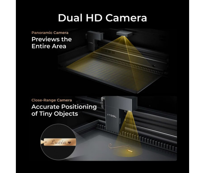 xTool P2S: grabador-cortador láser CO2 de mesa