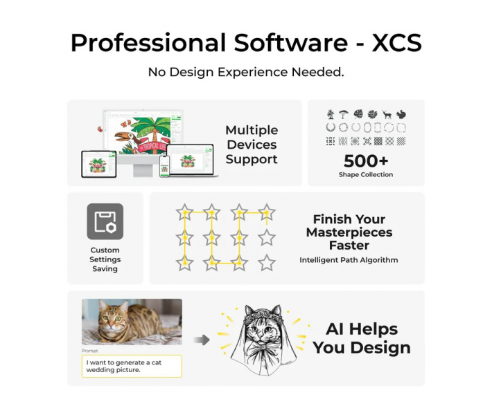 xTool P2S: grabador-cortador láser CO2 de mesa