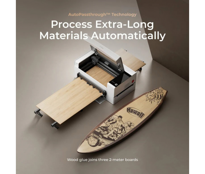 xTool P2S: grabador-cortador láser CO2 de mesa