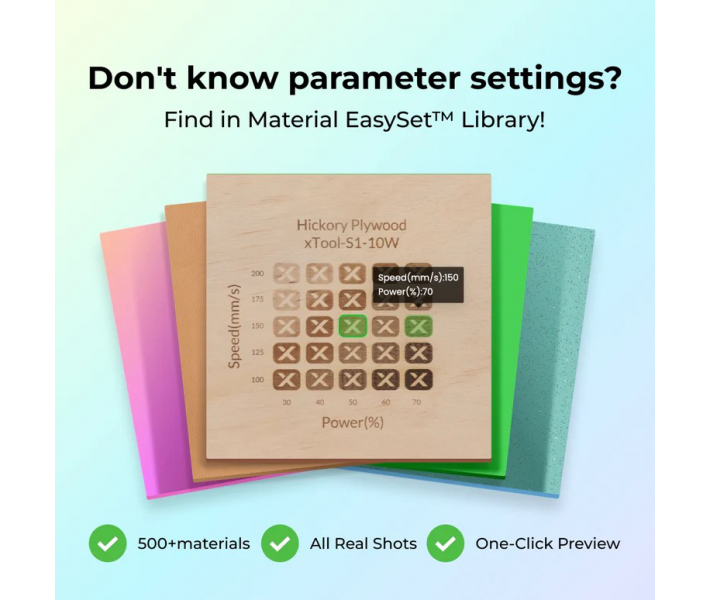 xTool P2S: grabador-cortador láser CO2 de mesa
