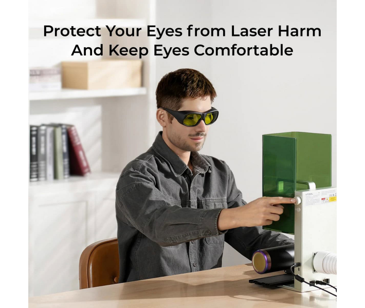 Gafas protectoras xTool Laser Safety Goggles | 316-450 nm, 900-1080 nm