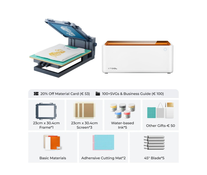 Impresora serigráfica xTool