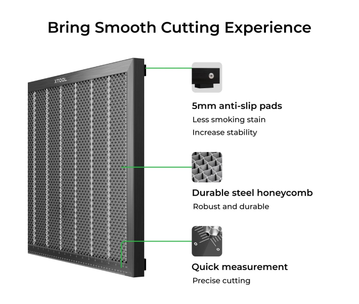 Panel para grabadores xTool S1 Honeycomb Panel