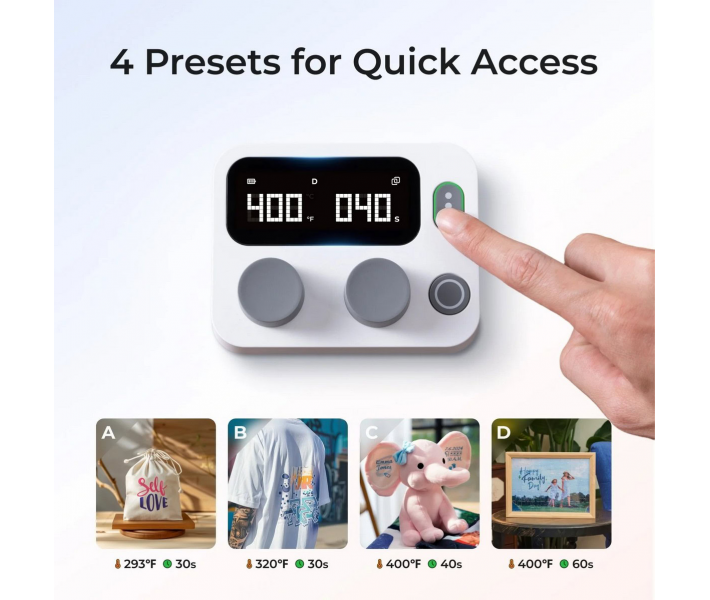 Prensa térmica xTool Heat Press