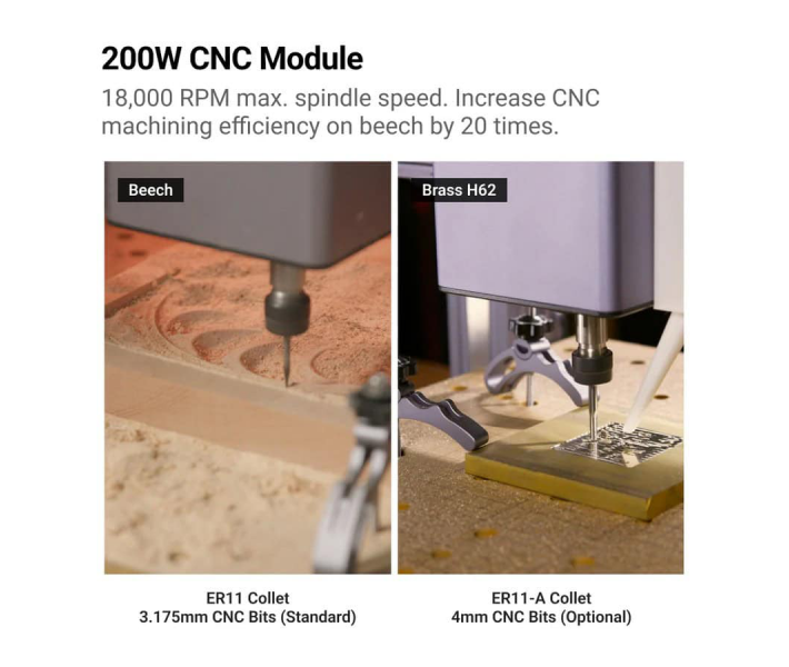 Impresora 3D 3 en 1 Snapmaker Artisan Premium 40W