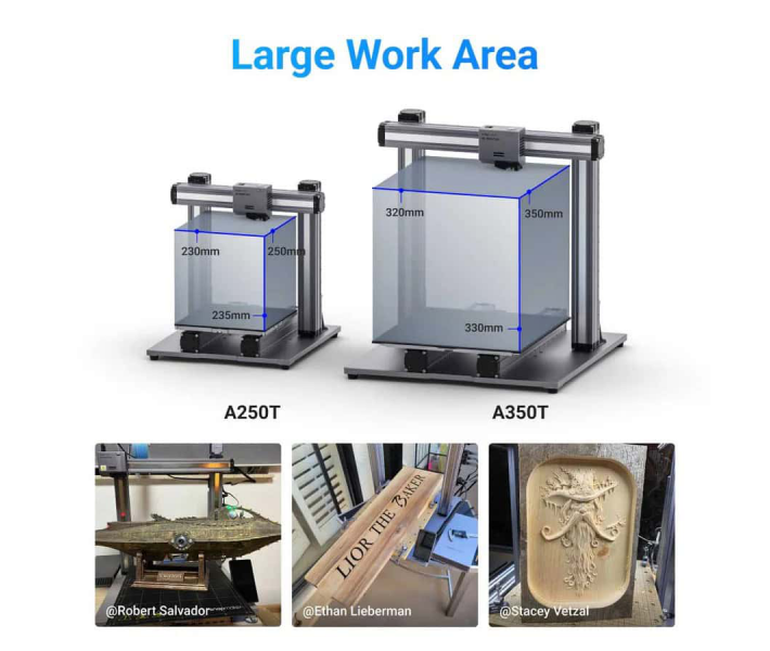 Impresora 3D 3 en 1 Snapmaker 2.0 A250T