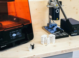 Formas para moldeo de plásticos en una Impresora 3D Formlabs, Rigid 10K Resin