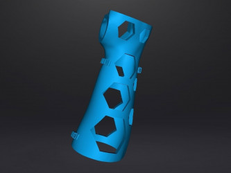 Modelo 3D de ortesis para impresión 3D FDM