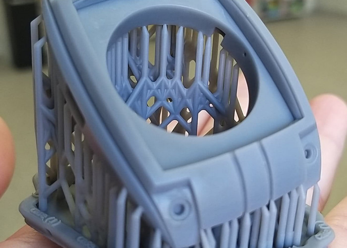 Prototipado de la caja de un reloj, Impresión 3D SLA