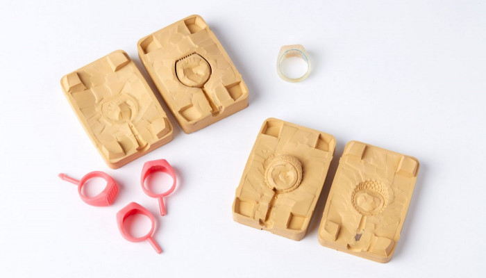 Moldes para fundición de joyas impresos en 3D SLA