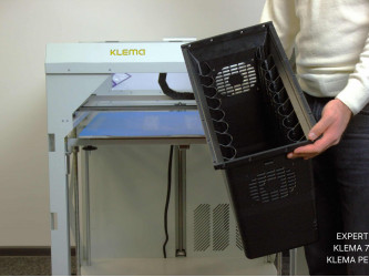 3D-друк корпусного елемента на FDM принтері KLEMA 700, філамент KLEMA PETG