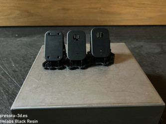 Creación de prototipos en impresora 3D en España. Formlabs Black Resin