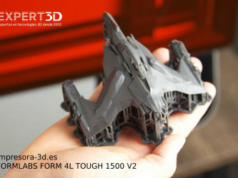 Peça impressa em 3D SLA com resina Tough 1500 V2 - Formlabs Form 4L