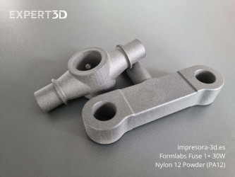 Braço articulado impresso em 3D SLS com Formlabs Form Fuse 1+ 30W - Nylon 12 Powder (PA12)